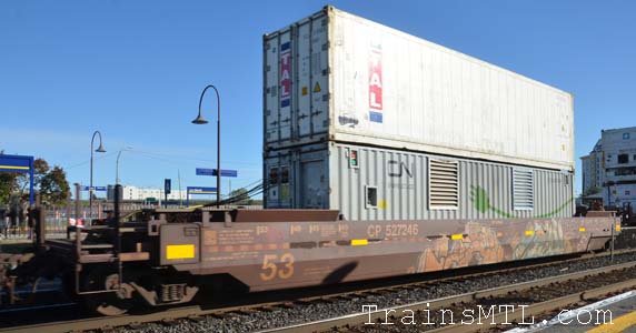 Car/wagon CP527246 left side / coté gauche